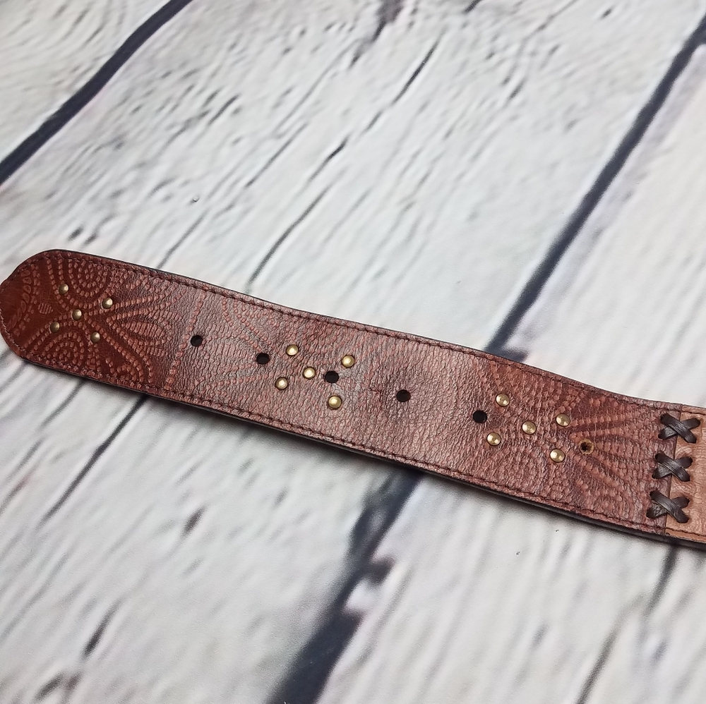Authentic Genuine Fossil Leather Belt 41” - Picture 4 of 7